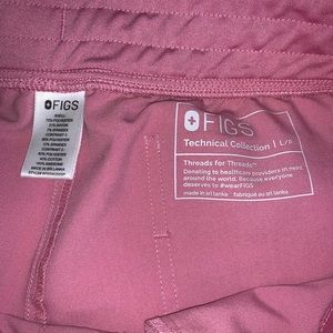 Chalk pink Zamora joggers Figs